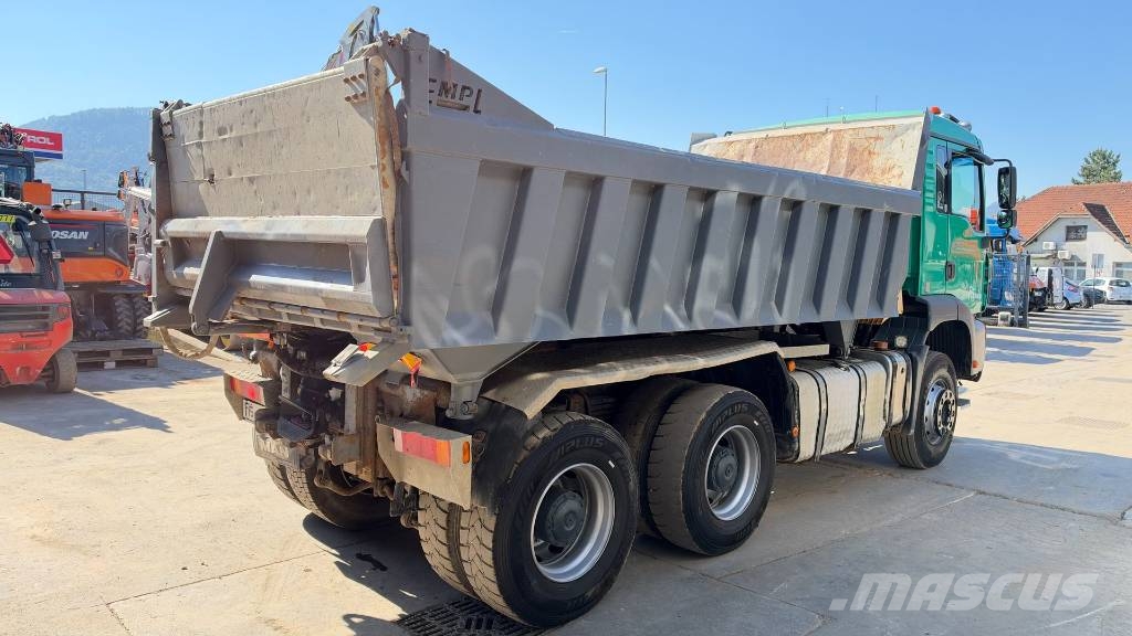 MAN TGA 33.463 FDK 6X4 3 sided tipper - big axle Kipper