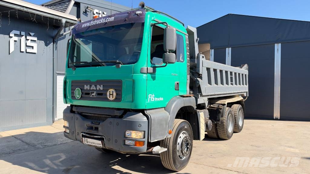 MAN TGA 33.463 FDK 6X4 3 sided tipper - big axle Kipper