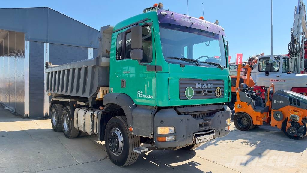 MAN TGA 33.463 FDK 6X4 3 sided tipper - big axle Kipper