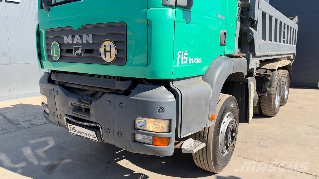 MAN TGA 33.463 FDK 6X4 3 sided tipper - big axle Kipper