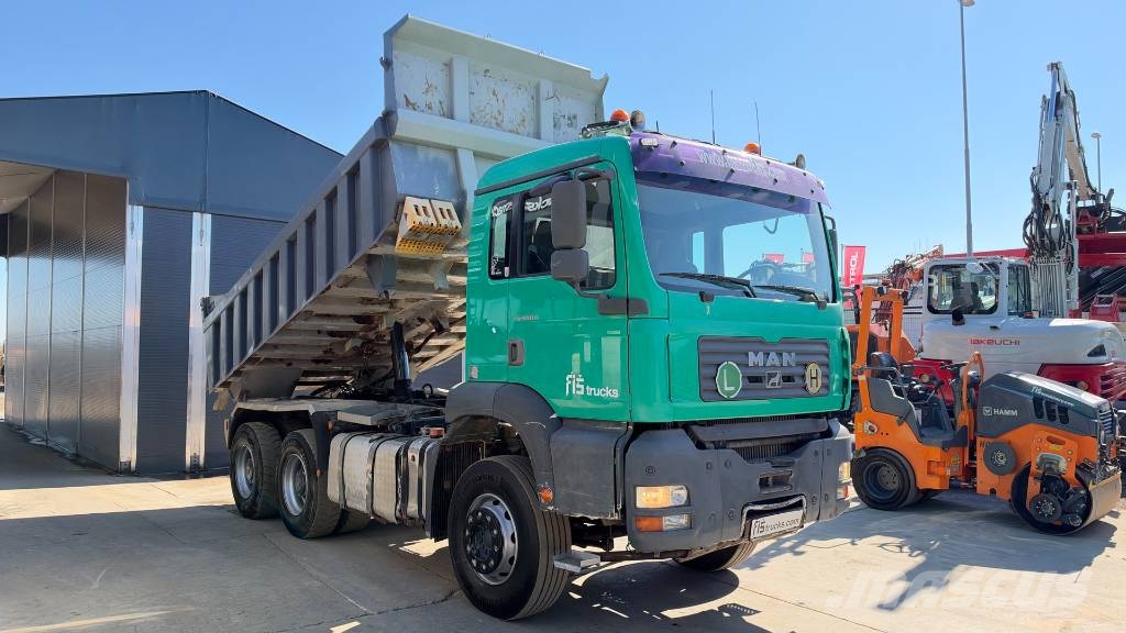 MAN TGA 33.463 FDK 6X4 3 sided tipper - big axle Kipper