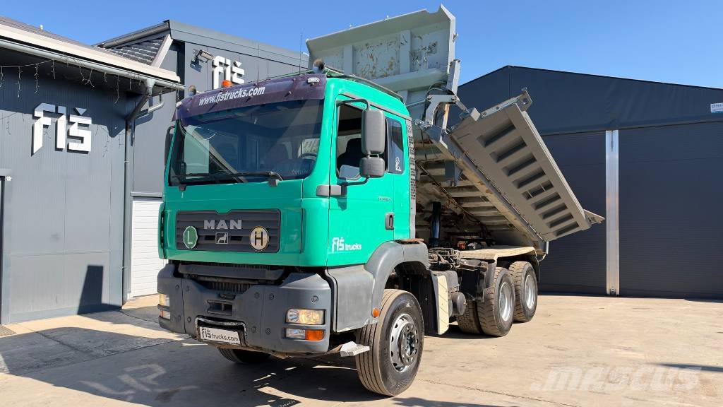 MAN TGA 33.463 FDK 6X4 3 sided tipper - big axle Kipper