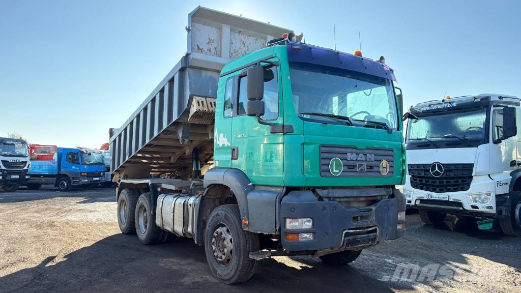 MAN TGA 33.463 FDK 6X4 3 sided tipper - big axle Kiper tovornjaki