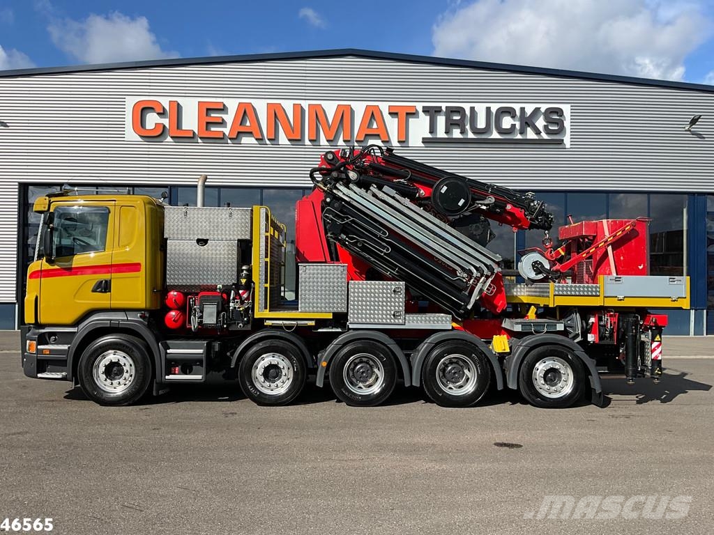 Scania R 620 10x4 Fassi 195 Tonmeter laadkraan + Fly-Jib Grúas todo terreno