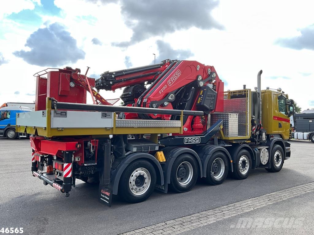 Scania R 620 10x4 Fassi 195 Tonmeter laadkraan + Fly-Jib Grúas todo terreno