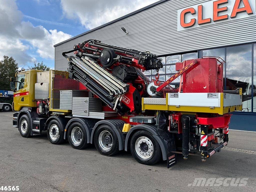 Scania R 620 10x4 Fassi 195 Tonmeter laadkraan + Fly-Jib Grúas todo terreno