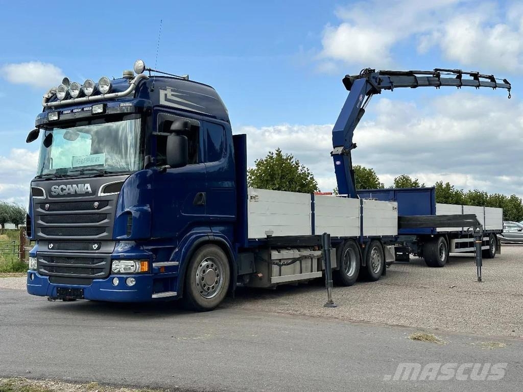 Scania R560 V8 2012 HMF 30TM!!CRANE/KRAN/GRUE!! 6x2!FULL Mobiilinosturit