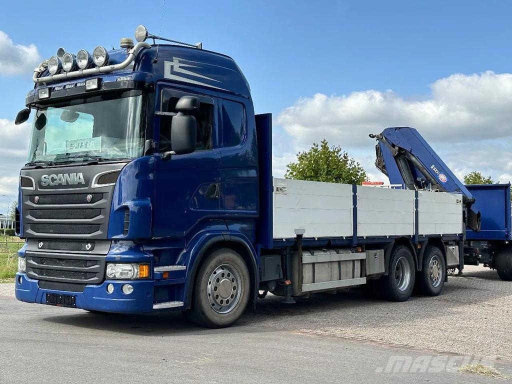 Scania R560 V8 2012 HMF 30TM!!CRANE/KRAN/GRUE!! 6x2!FULL Kranen voor alle terreinen