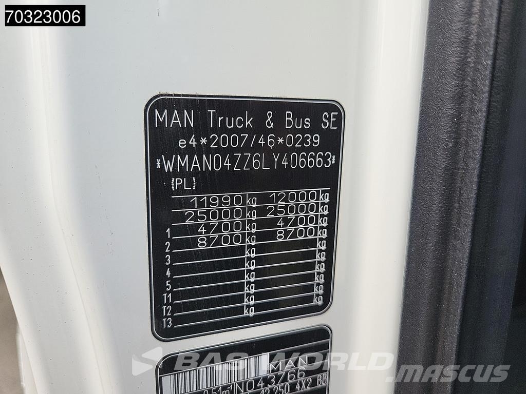 MAN TGL 12.250 TGL 4X2 NEW 12tons chassis Crew cabin M 平板车