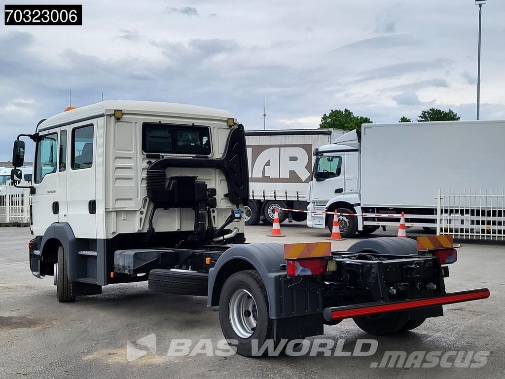 MAN TGL 12.250 TGL 4X2 NEW 12tons chassis Crew cabin M 平板车