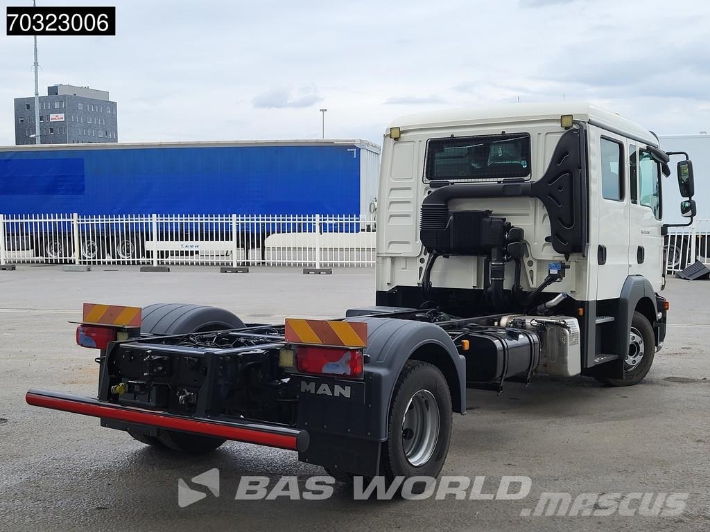 MAN TGL 12.250 TGL 4X2 NEW 12tons chassis Crew cabin M 平板车