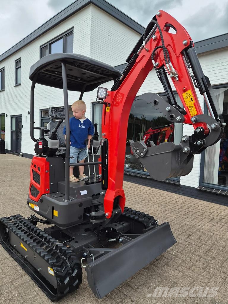 Eagle 1900 kg Minigraver servo Uitschuifbaare onderwagen Minikaivukoneet < 7t