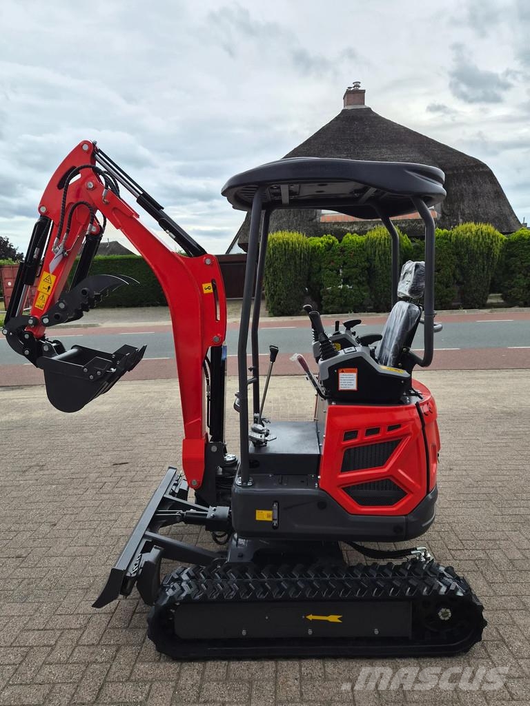 Eagle 1900 kg Minigraver servo Uitschuifbaare onderwagen Minikaivukoneet < 7t