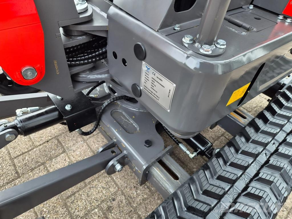 Eagle 1900 kg Minigraver servo Uitschuifbaare onderwagen Minikaivukoneet < 7t