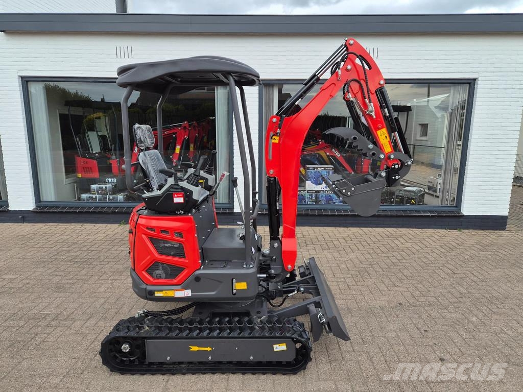 Eagle 1900 kg Minigraver servo Uitschuifbaare onderwagen Minikaivukoneet < 7t