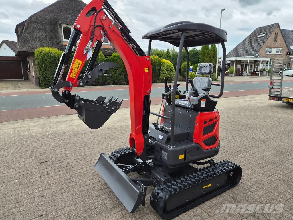 Eagle 1900 kg Minigraver servo Uitschuifbaare onderwagen Minikaivukoneet < 7t