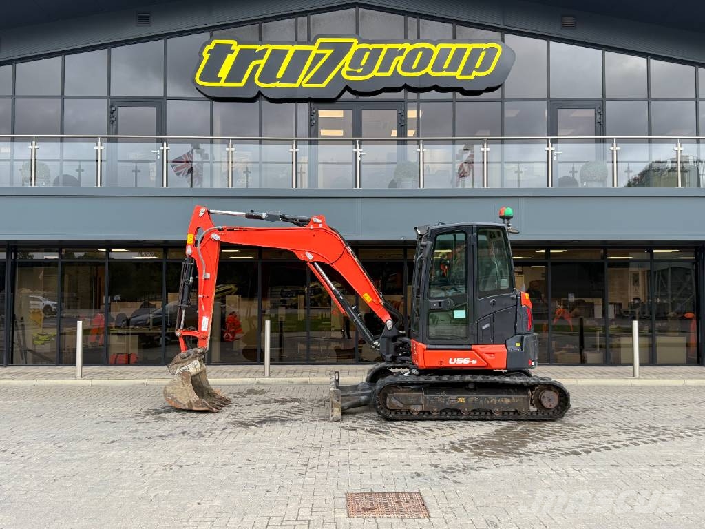 Kubota U 56-5 حفارات صغيرة أقل من 7 طن (حفارات صغيرة)