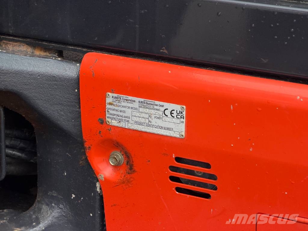 Kubota U 56-5 حفارات صغيرة أقل من 7 طن (حفارات صغيرة)