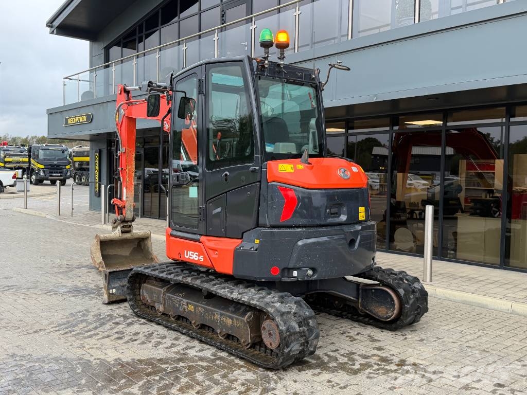 Kubota U 56-5 حفارات صغيرة أقل من 7 طن (حفارات صغيرة)