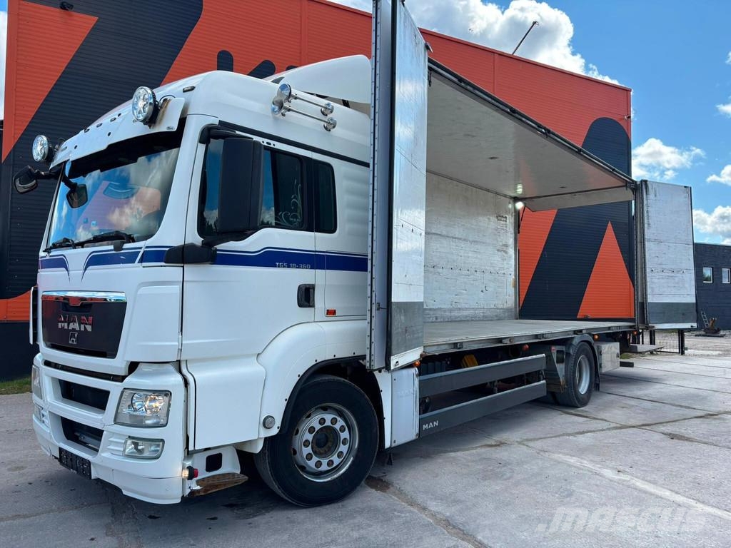 MAN TGS 18.320 4x2 BOX L=7497 mm Camiones con caja de remolque