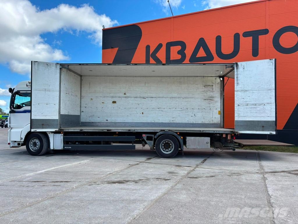 MAN TGS 18.320 4x2 BOX L=7497 mm Camiones con caja de remolque