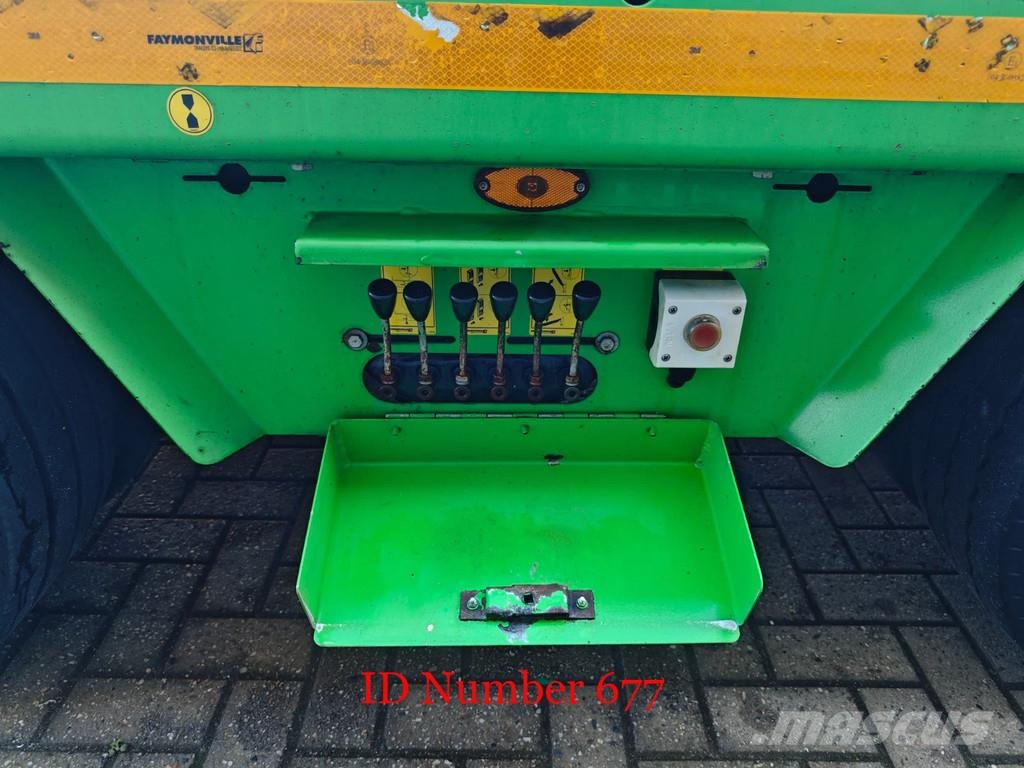 Faymonville F-S42-1AAA Powersteering Bridge Ramps Winch! Low loader-semi-trailers