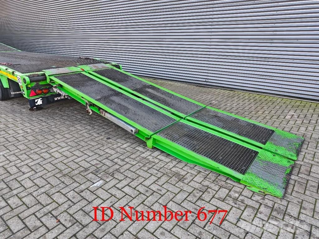 Faymonville F-S42-1AAA Powersteering Bridge Ramps Winch! Nizko noseče polprikolice