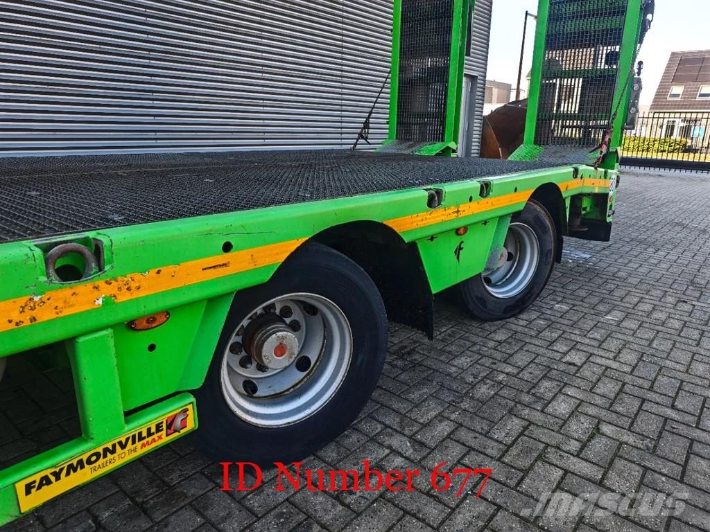 Faymonville F-S42-1AAA Powersteering Bridge Ramps Winch! Nizko noseče polprikolice