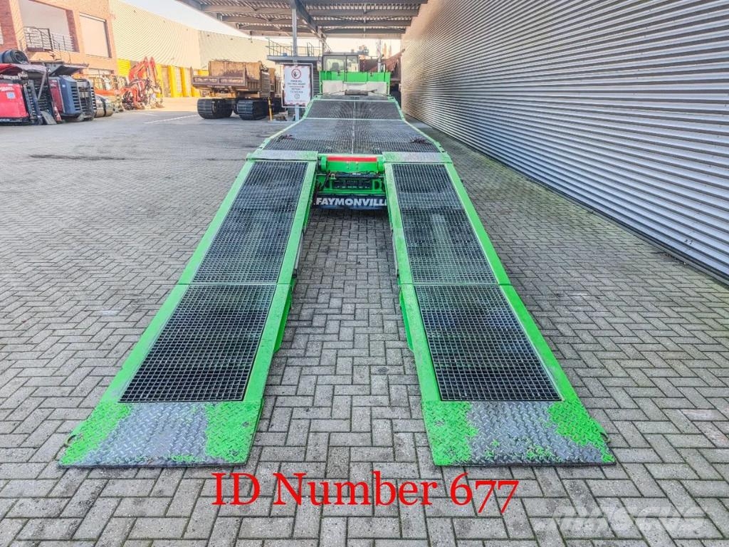 Faymonville F-S42-1AAA Powersteering Bridge Ramps Winch! Low loader-semi-trailers