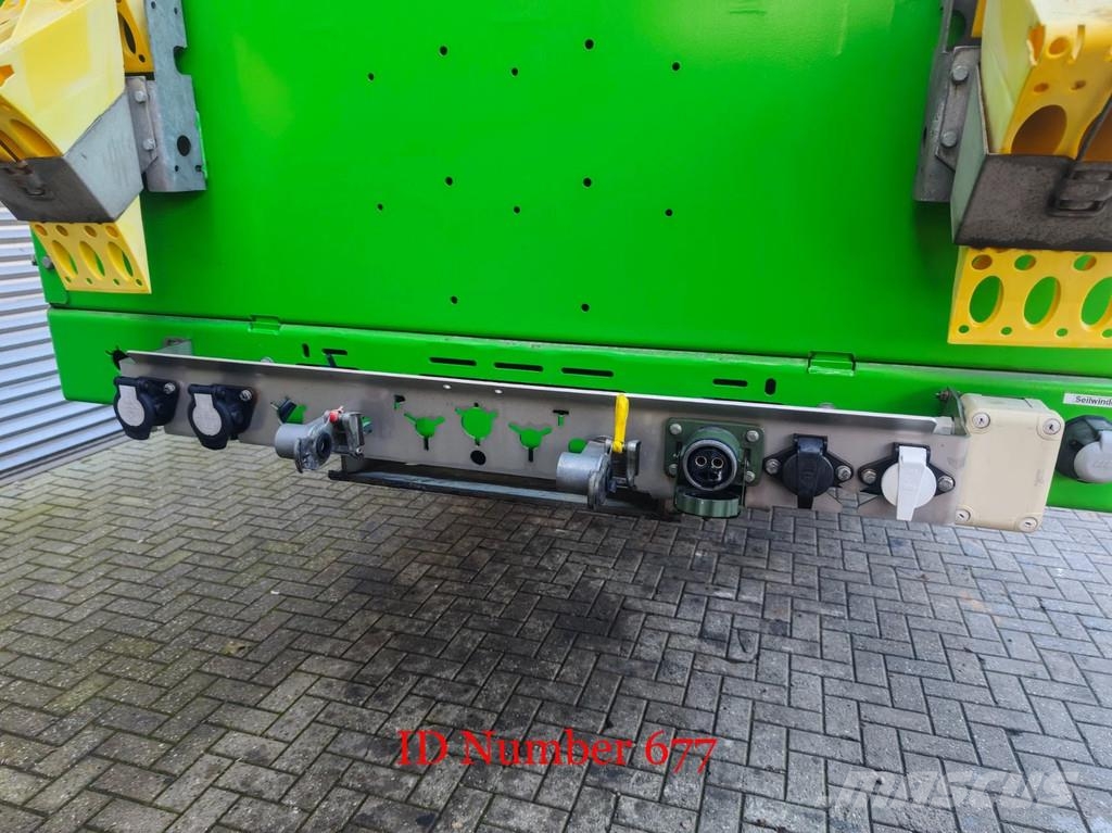 Faymonville F-S42-1AAA Powersteering Bridge Ramps Winch! Nizko noseče polprikolice