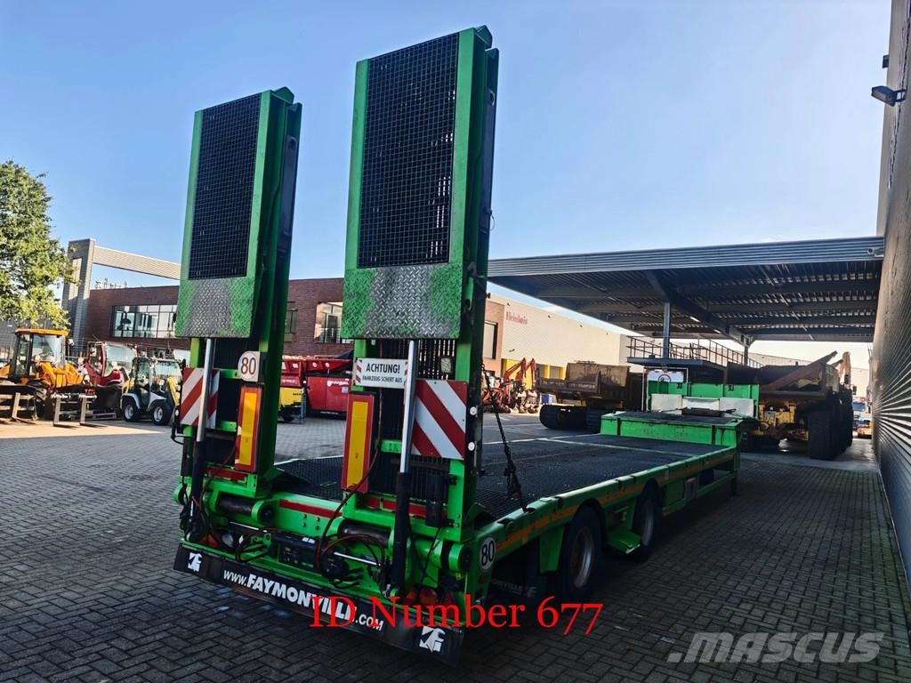 Faymonville F-S42-1AAA Powersteering Bridge Ramps Winch! Low loader-semi-trailers