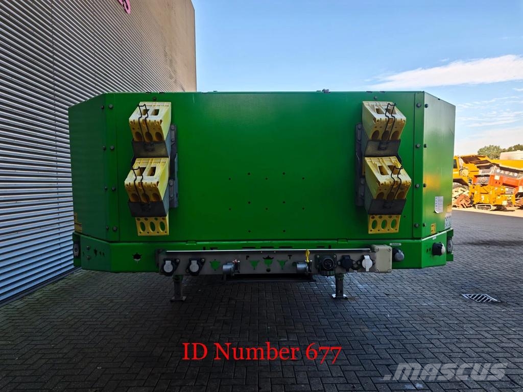 Faymonville F-S42-1AAA Powersteering Bridge Ramps Winch! Low loader-semi-trailers