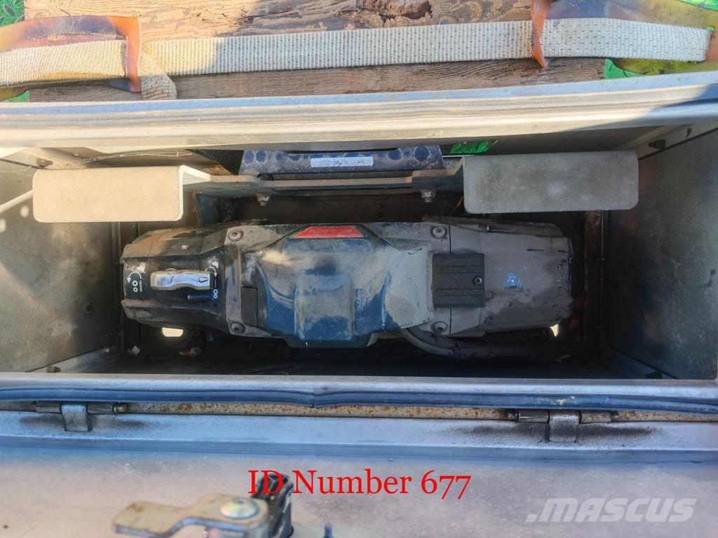 Faymonville F-S42-1AAA Powersteering Bridge Ramps Winch! Low loader-semi-trailers