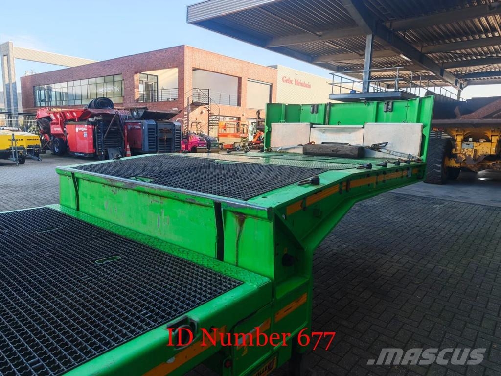 Faymonville F-S42-1AAA Powersteering Bridge Ramps Winch! Nizko noseče polprikolice