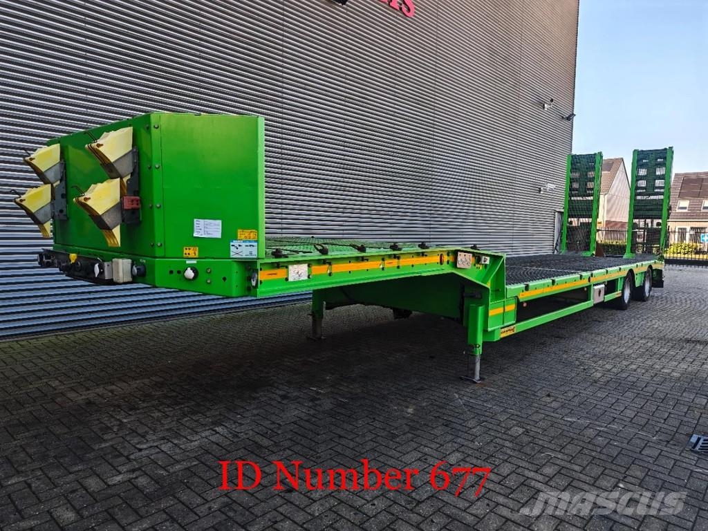 Faymonville F-S42-1AAA Powersteering Bridge Ramps Winch! Nizko noseče polprikolice