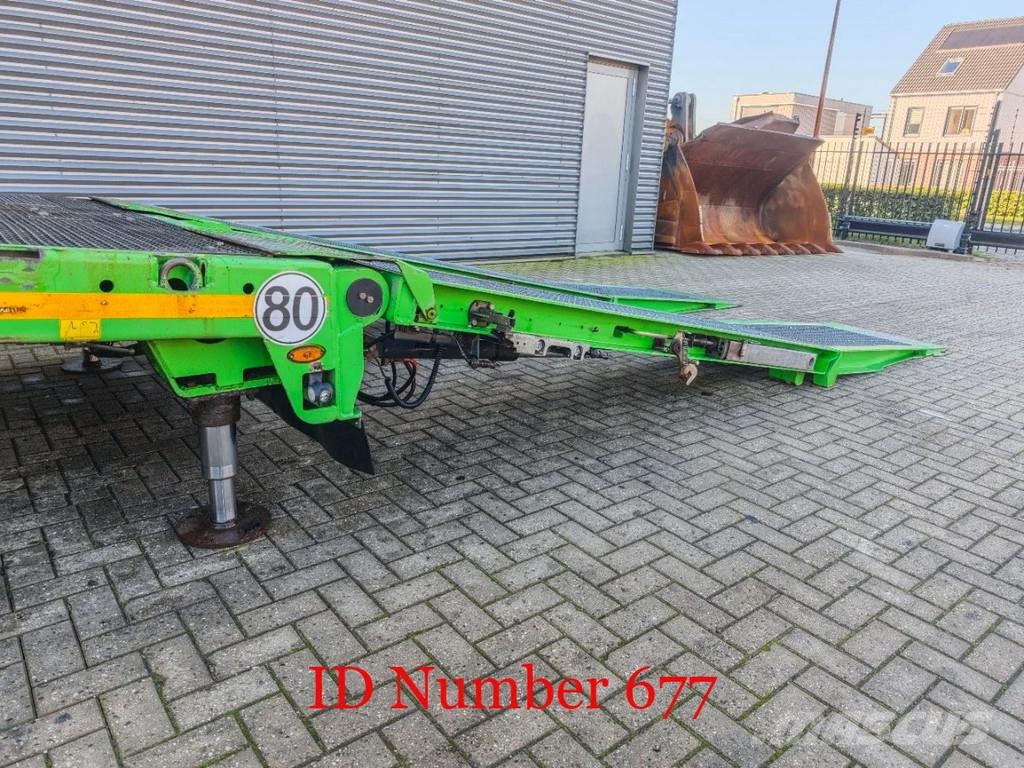Faymonville F-S42-1AAA Powersteering Bridge Ramps Winch! Nizko noseče polprikolice