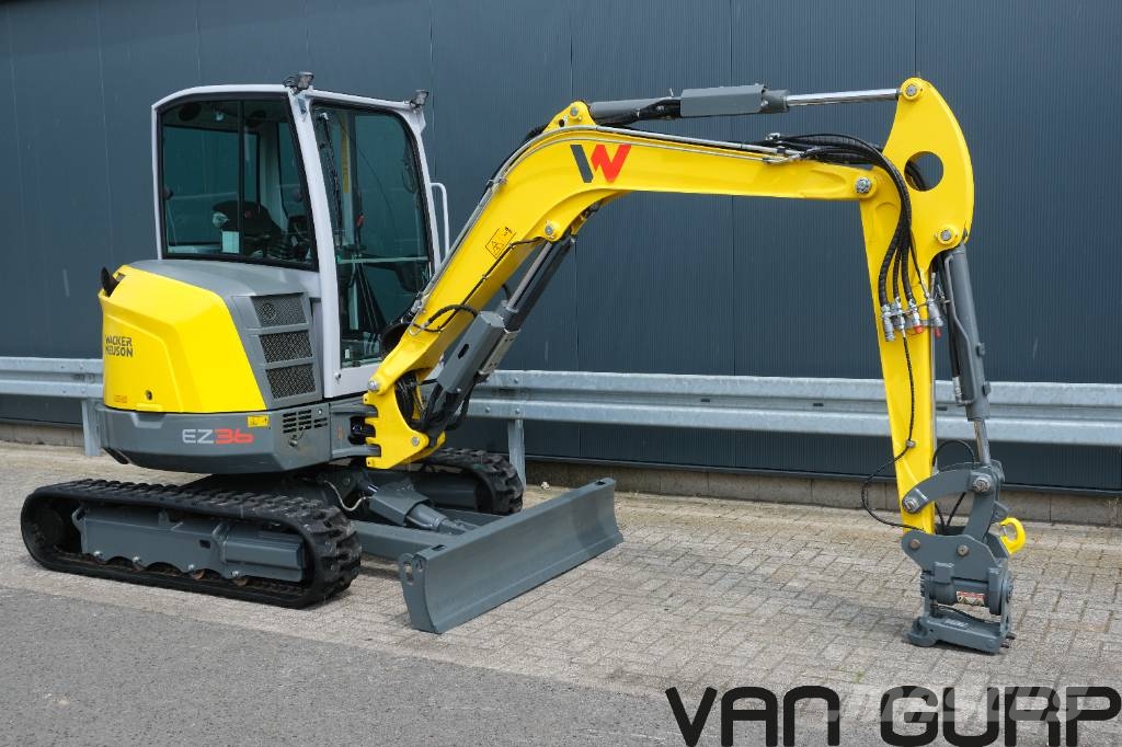 Wacker Neuson EZ 36 EZ36 | Powertilt | 744std | 2022 Mini ekskavatörler, 7 tona dek