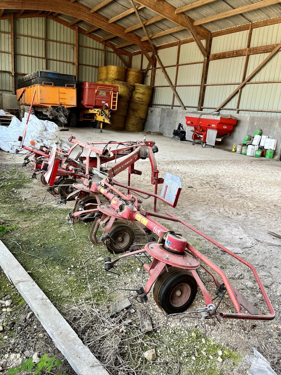 Lely Lotus Stabilo 675 Pöyhimet ja haravat
