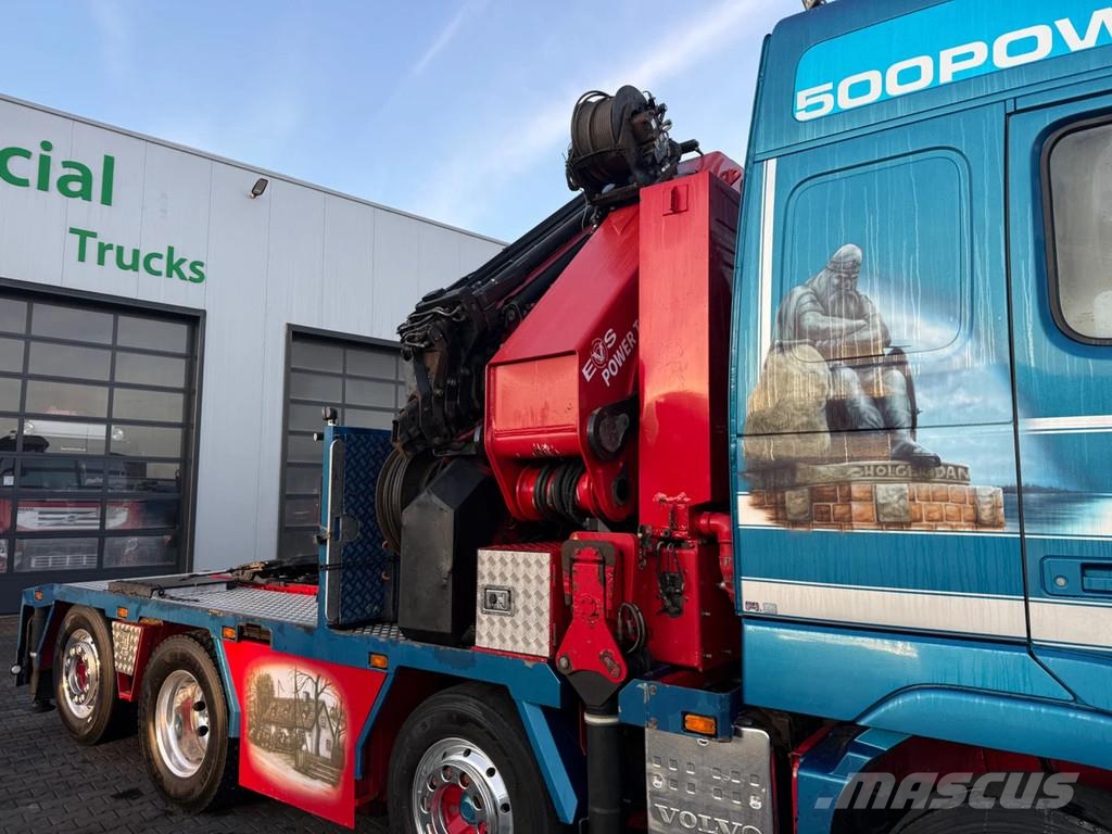 Volvo FH 540 8X2 – HMF 8520-OK6 + FLYJIB FJ2000-K6 + LIE Sattelzugmaschinen