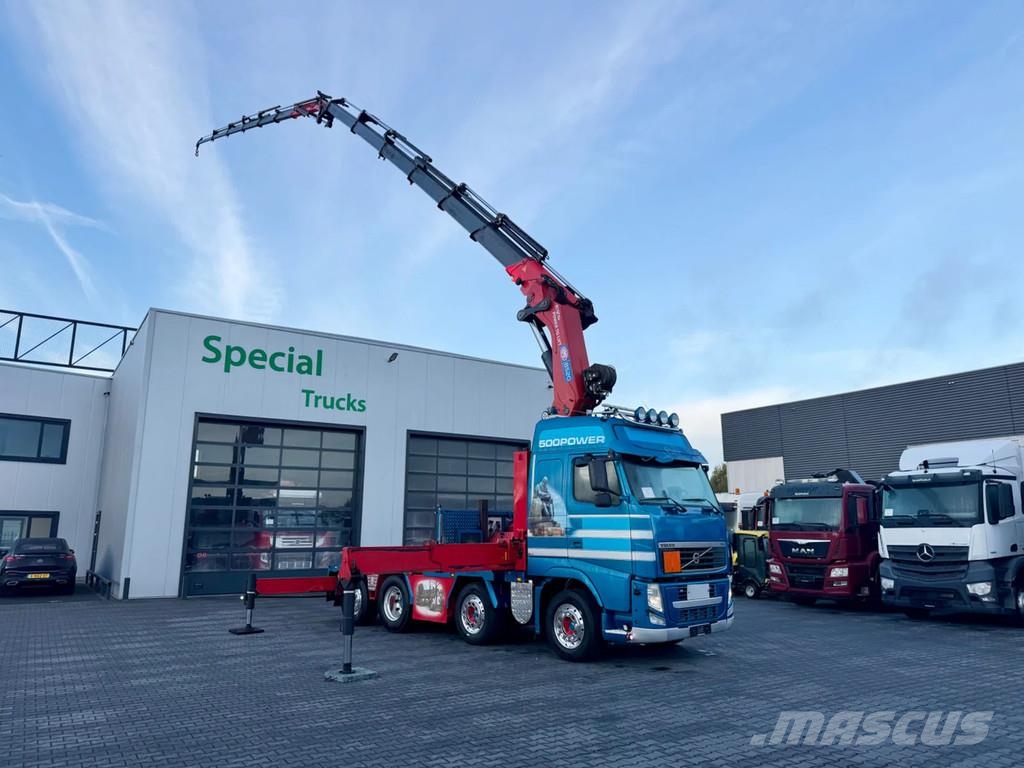 Volvo FH 540 8X2 – HMF 8520-OK6 + FLYJIB FJ2000-K6 + LIE Sattelzugmaschinen