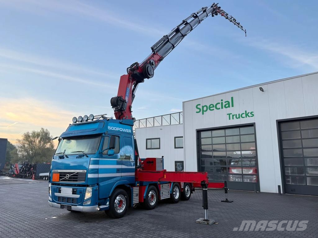 Volvo FH 540 8X2 – HMF 8520-OK6 + FLYJIB FJ2000-K6 + LIE Sattelzugmaschinen