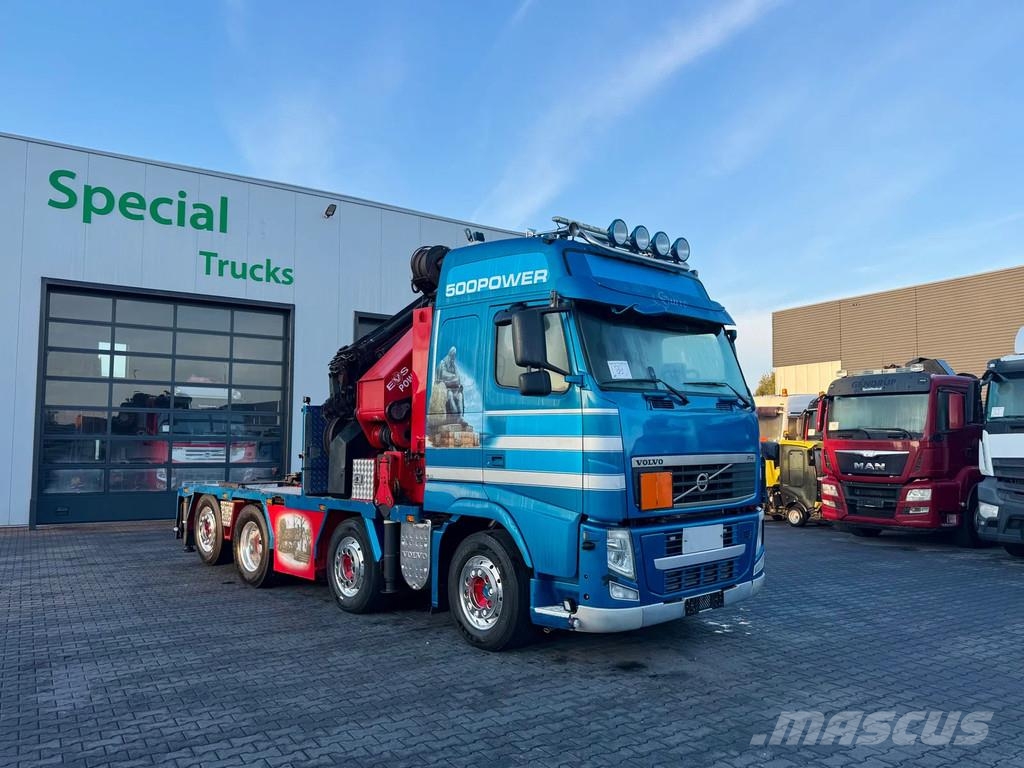 Volvo FH 540 8X2 – HMF 8520-OK6 + FLYJIB FJ2000-K6 + LIE Sattelzugmaschinen