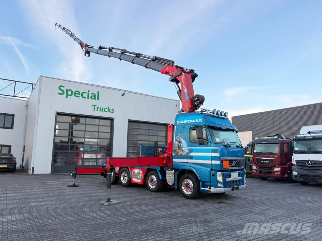Volvo FH 540 8X2 – HMF 8520-OK6 + FLYJIB FJ2000-K6 + LIE Sattelzugmaschinen