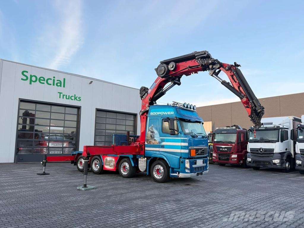 Volvo FH 540 8X2 – HMF 8520-OK6 + FLYJIB FJ2000-K6 + LIE Sattelzugmaschinen