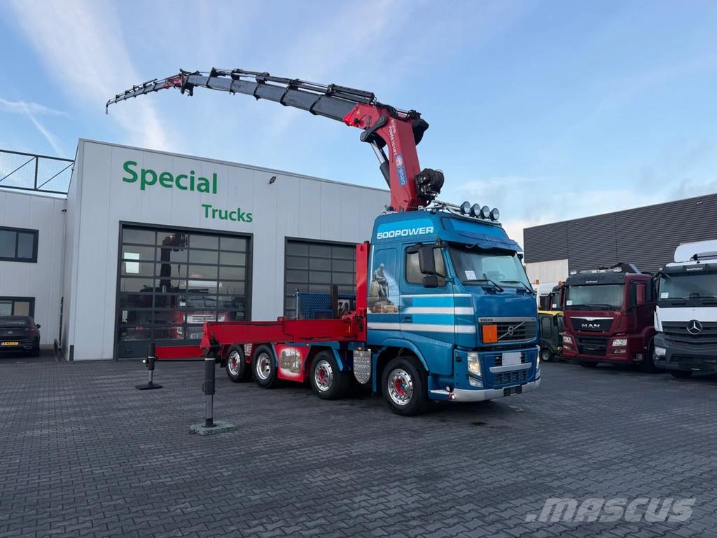 Volvo FH 540 8X2 – HMF 8520-OK6 + FLYJIB FJ2000-K6 + LIE Sattelzugmaschinen