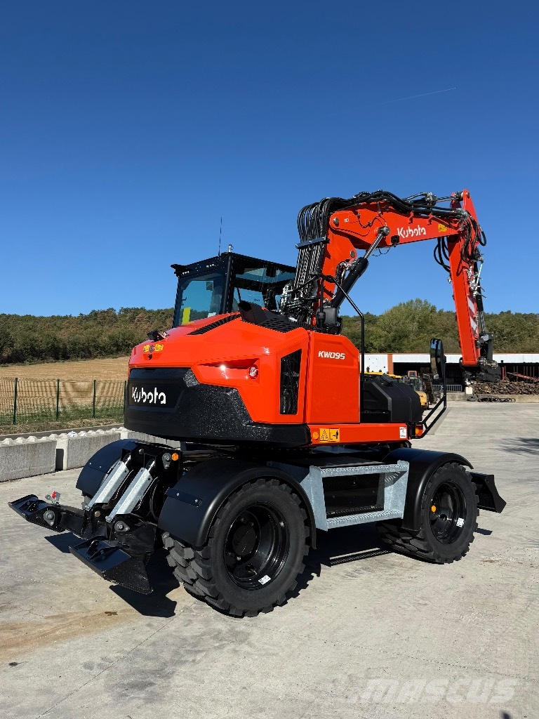 Kubota KW 095 Pyöräkaivukoneet