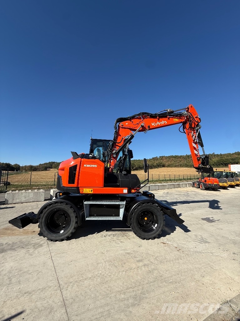 Kubota KW 095 Pyöräkaivukoneet