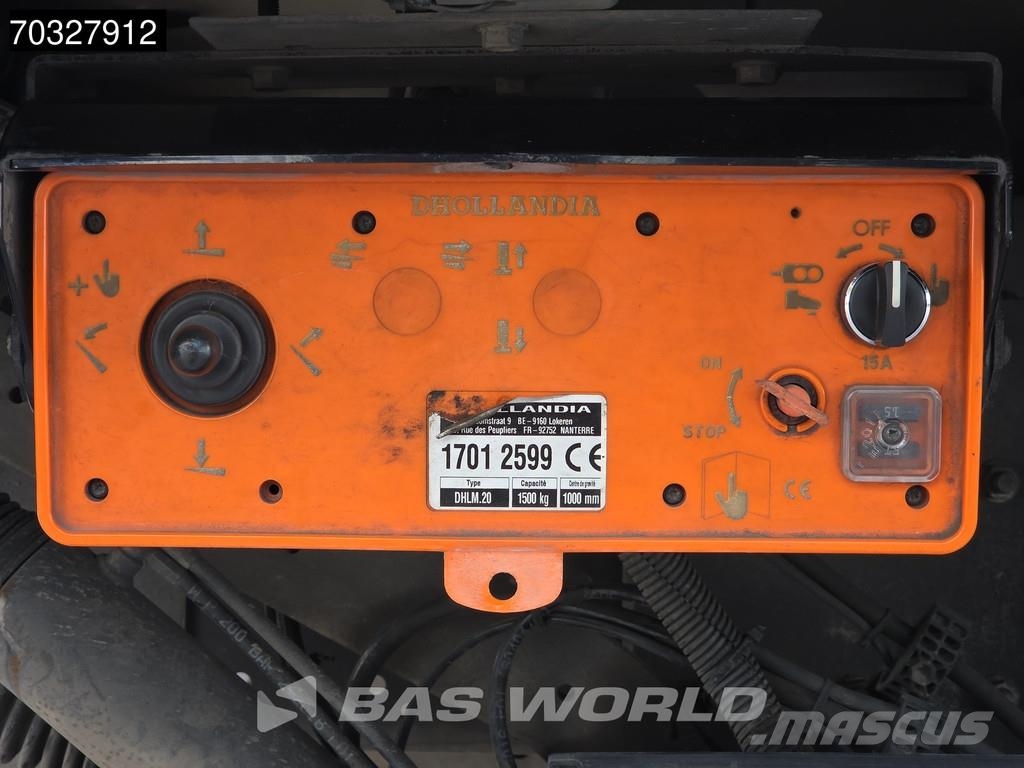 Renault D 250 D 4X2 12 toneladas 1.500kg Plataforma elevad شاحنات ذات هيكل صندوقي