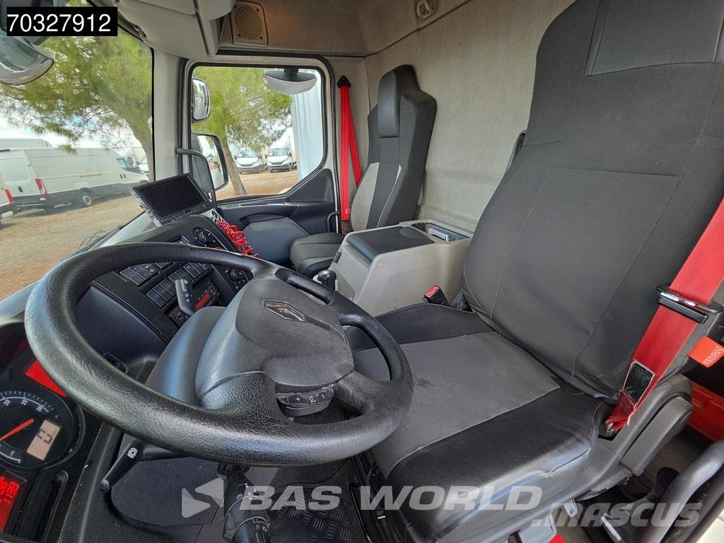 Renault D 250 D 4X2 12 toneladas 1.500kg Plataforma elevad شاحنات ذات هيكل صندوقي