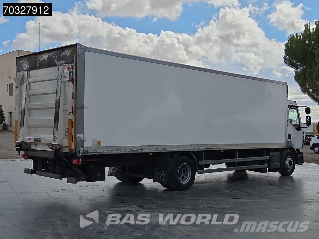 Renault D 250 D 4X2 12 toneladas 1.500kg Plataforma elevad شاحنات ذات هيكل صندوقي